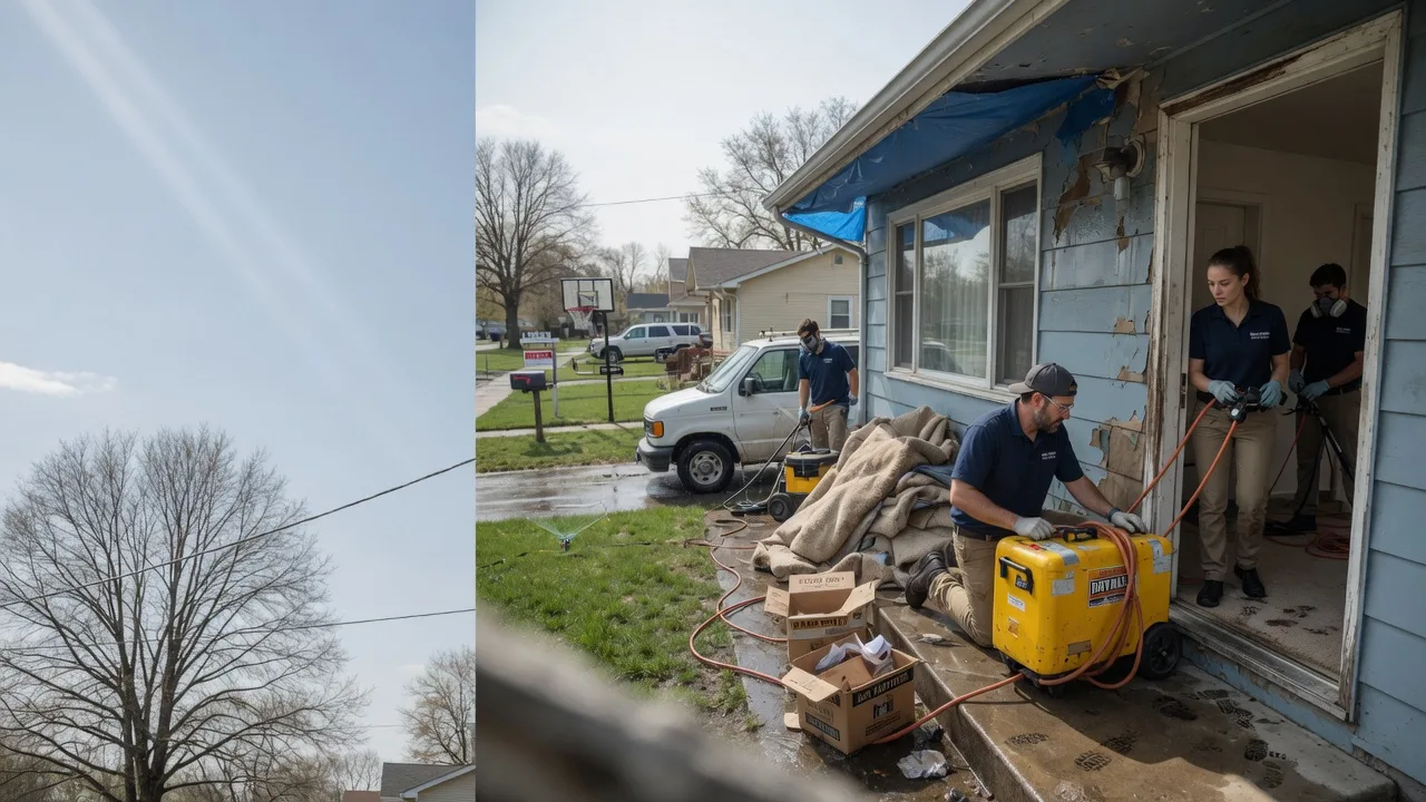 Basement Flood Cleanup in Arlington, KS near me